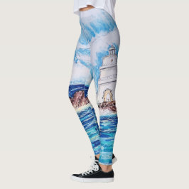 Leggings Faro en Azul