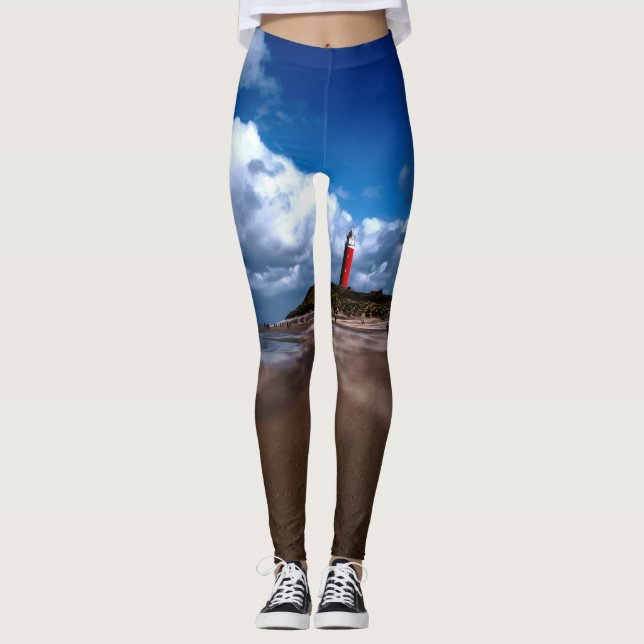 Leggings Faro en la playa (Anverso)