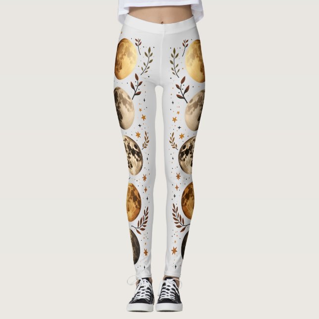 Leggings Fases de la Luna (Anverso)