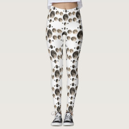 Leggings Fases Lunares Celestiales Mandala Arte de Astronom