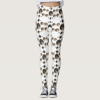 Leggings Fases Lunares Celestiales Mandala Arte de Astronom