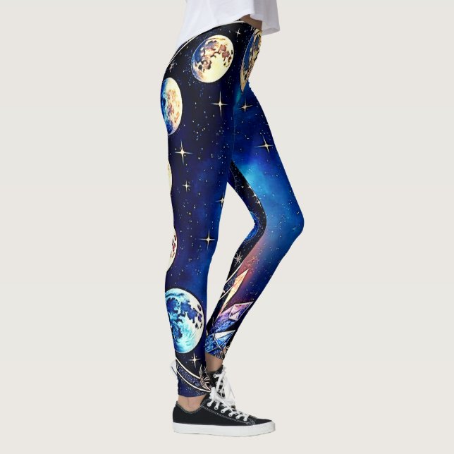 Leggings Fases Lunares Cristal Cosmos (Derecha)