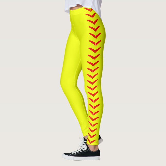 Leggings Fastpitch Fastpitch Brillantes Fastpitch Deportes (Izquierda)