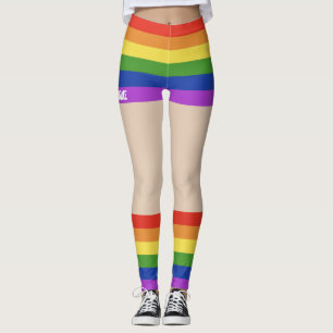 Leggings Faux Shorts & Legs del orgullo gay