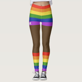 Leggings Faux Shorts & Legs del orgullo gay