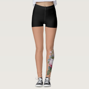 Leggings Faux Vintage rosa tatuaje