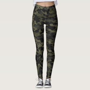 Leggings Favorables polainas verdes de Camo