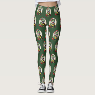 Leggings Favoritos divertidos de los Navidades de animales