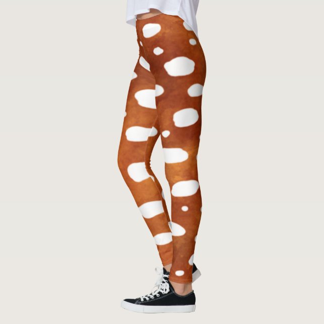 Leggings Fawn Spots Baby Deer Patterned (Izquierda)