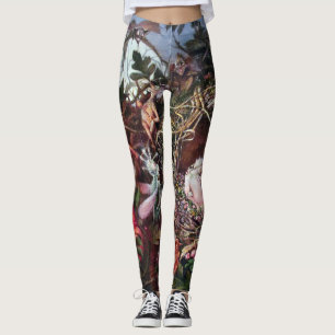 Leggings Fe en un nido de aves, John Anster Fitzgerald