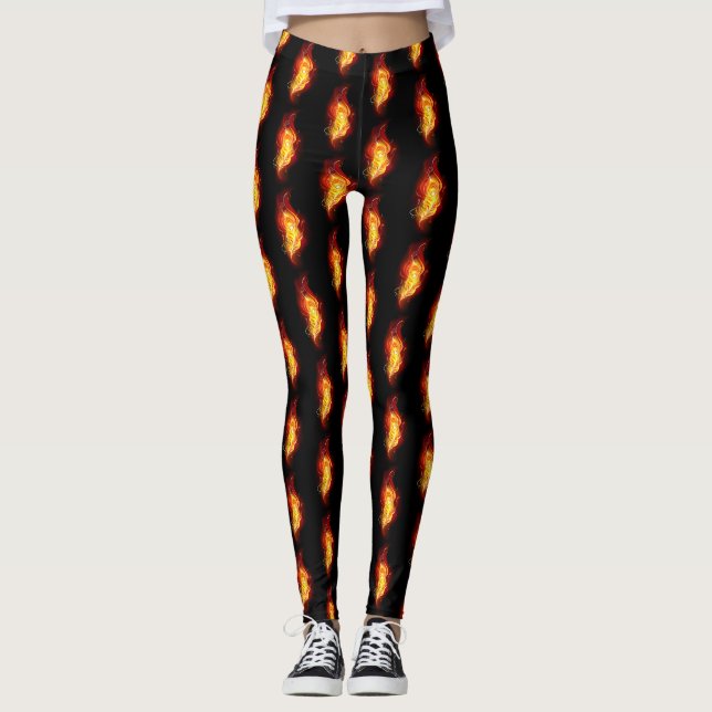 Leggings Feather Peacock (Anverso)