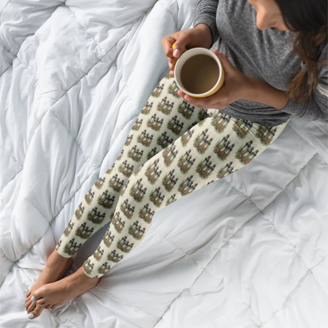 Leggings Felices Fiestas Linternas de Invierno (Subido por el creador)