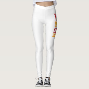 Leggings Feliz 100 Días De Lápiz Escolar Cutáneo