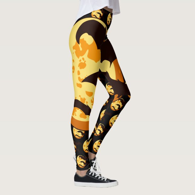 Leggings Feliz Bate de Halloween Spooky (Derecha)