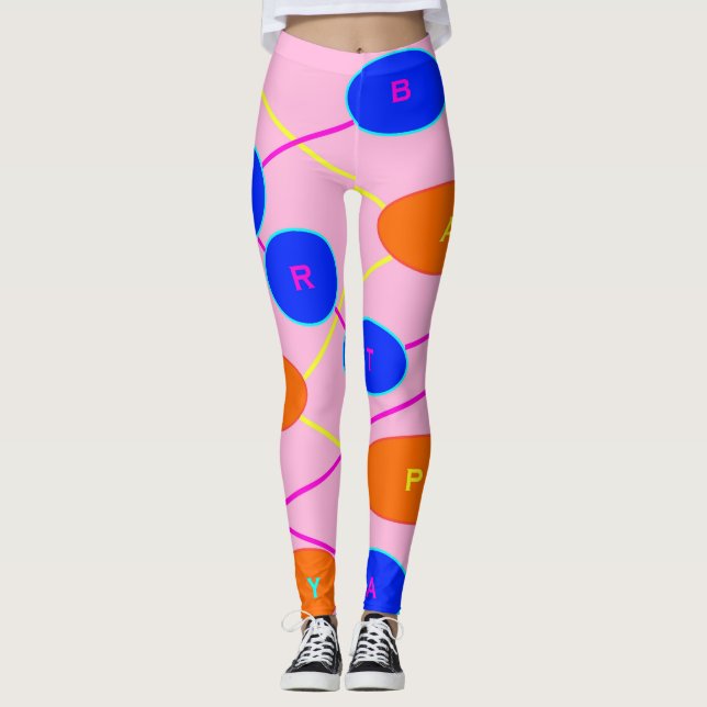 Leggings Feliz cumpleaños (Anverso)