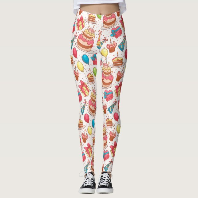 Leggings Feliz cumpleaños (Anverso)