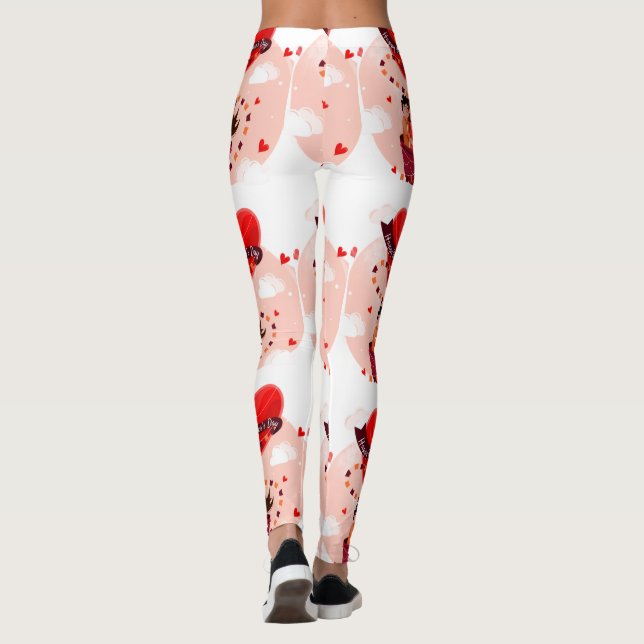 Leggings Feliz día de San Valentín (Reverso)
