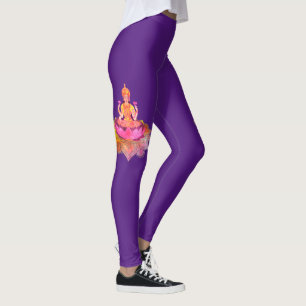 Leggings Feliz Diwali - Deepalavi Diosa Lakshmi 4