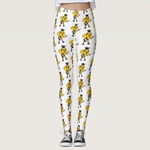 Leggings Feliz graduación de abejas personalizados