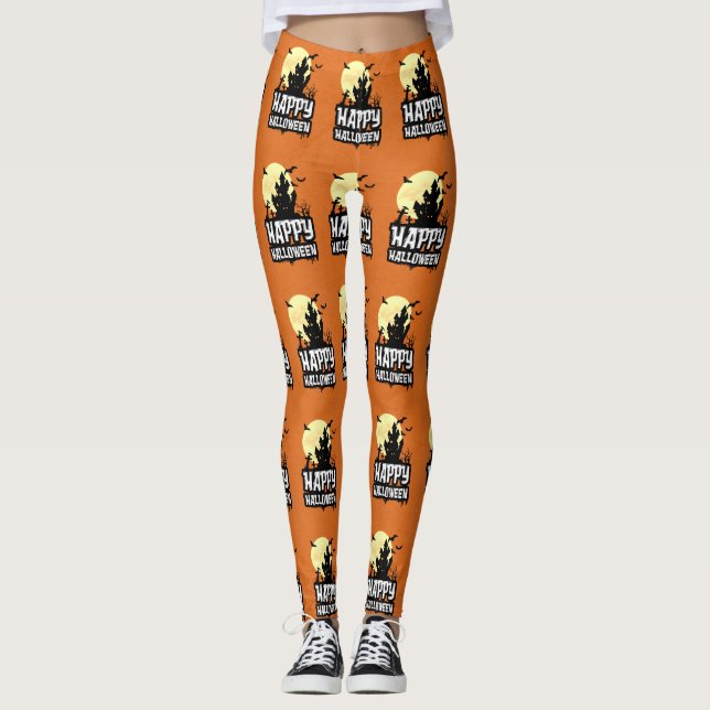 Leggings Feliz Halloween (Anverso)