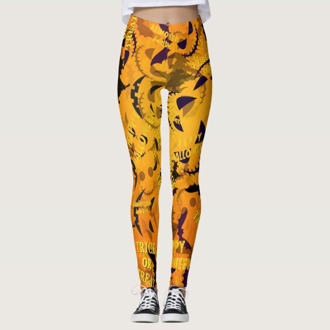 Leggings Feliz Halloween | Trick O Treat Ultra Stretch (Anverso)