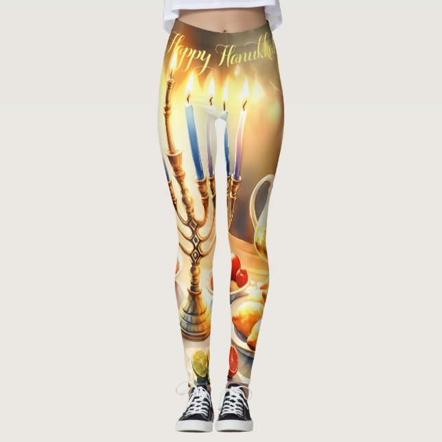 Leggings Feliz Hanukkah (Anverso)