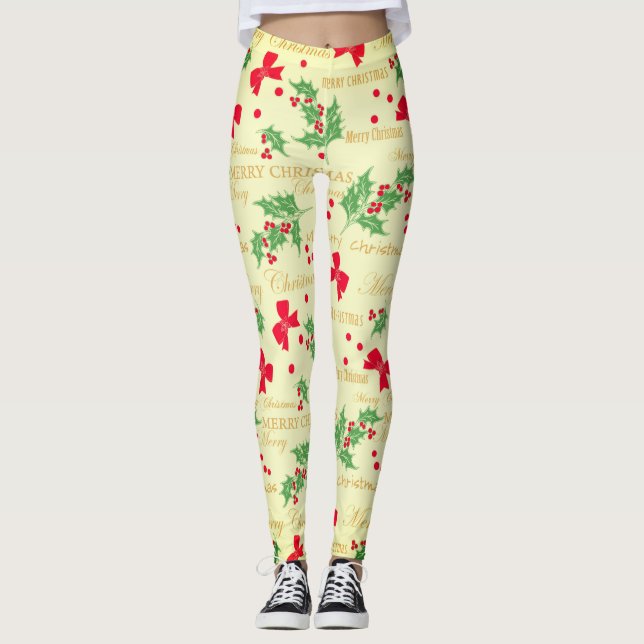 Leggings Feliz Navidad (Anverso)
