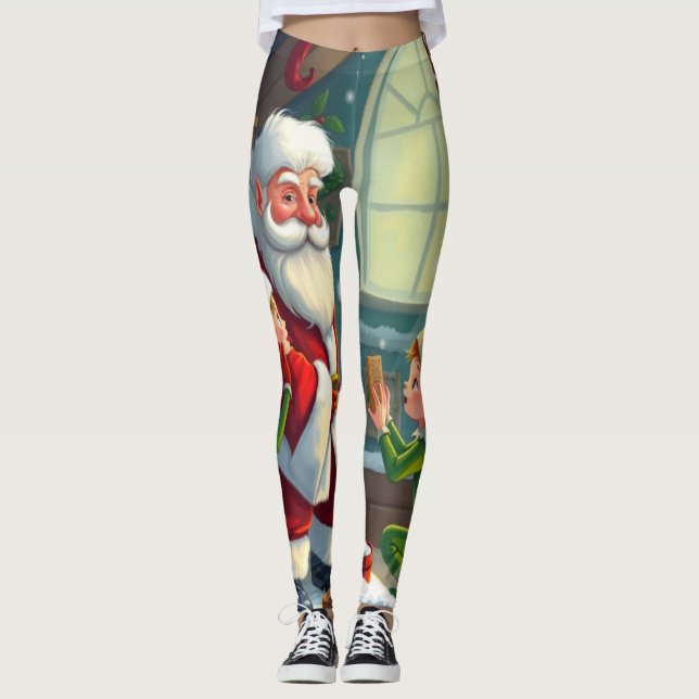 Leggings Feliz Navidad  (Anverso)