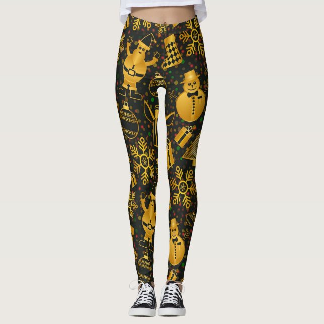 Leggings Feliz Navidad (Anverso)