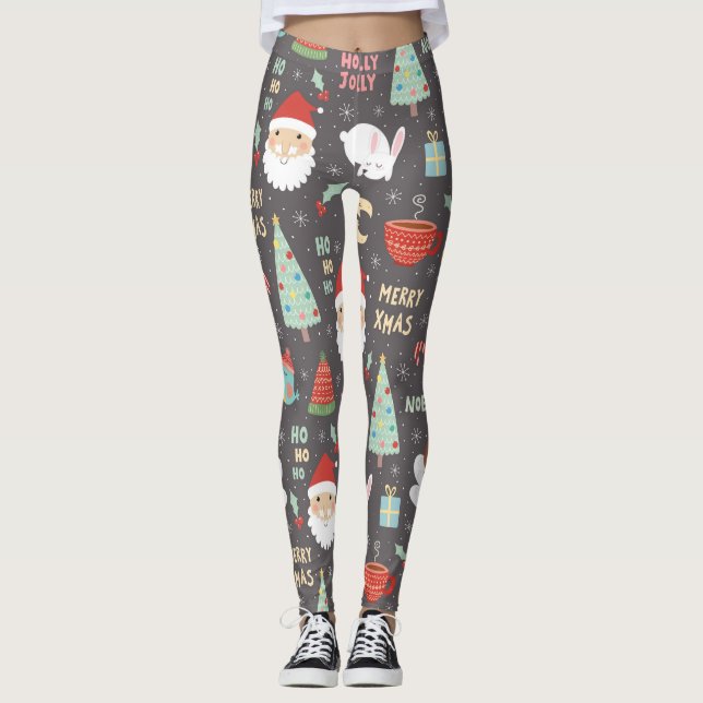 Leggings Feliz Navidad (Anverso)