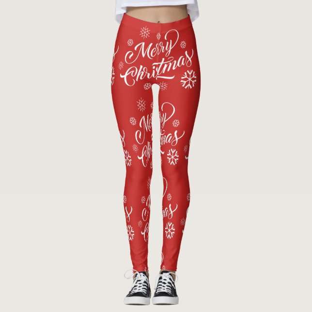 Leggings Feliz Navidad (Anverso)