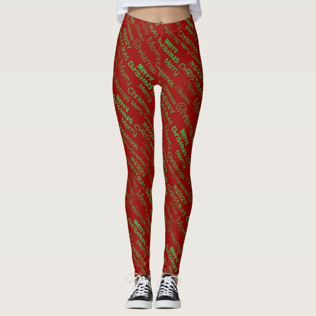 Leggings Feliz Navidad (Anverso)