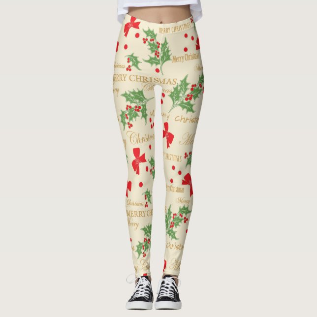 Leggings feliz navidad (Anverso)