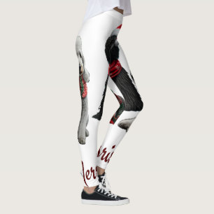Leggings Feliz Navidad a los perros