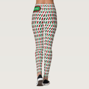 Leggings Feliz Navidad Elegante y Personalizar moderno