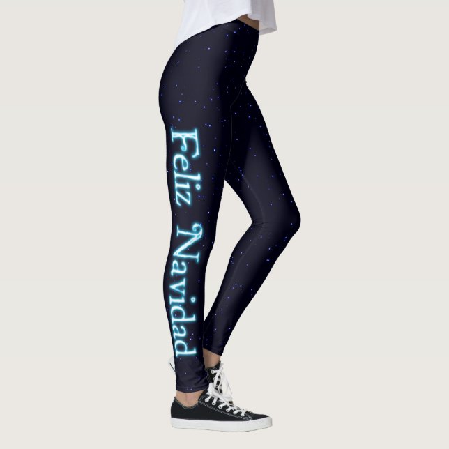 Leggings Feliz Navidad En Las Estrellas (Derecha)