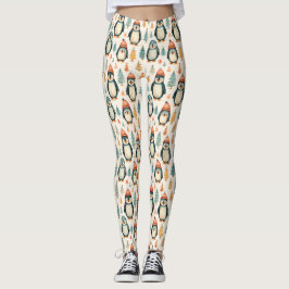 Leggings Feliz Navidad | Navidades de los pingüinos de époc