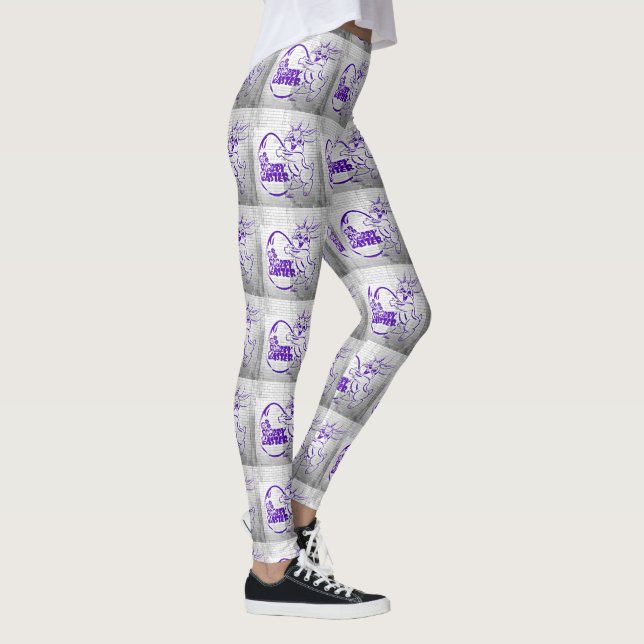 Leggings Feliz Pared de Bragas de Pascua (Derecha)