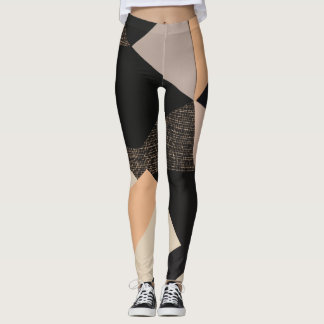 leggings femeninas con colores de bizcocho colado