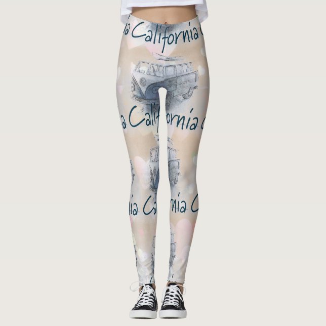 Leggings femeninas de California (Anverso)