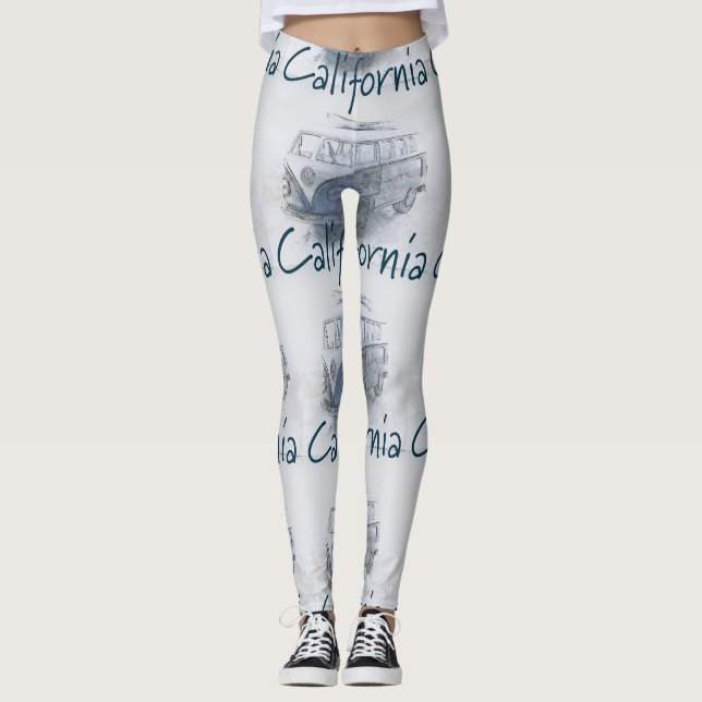 Leggings femeninas de California (Anverso)