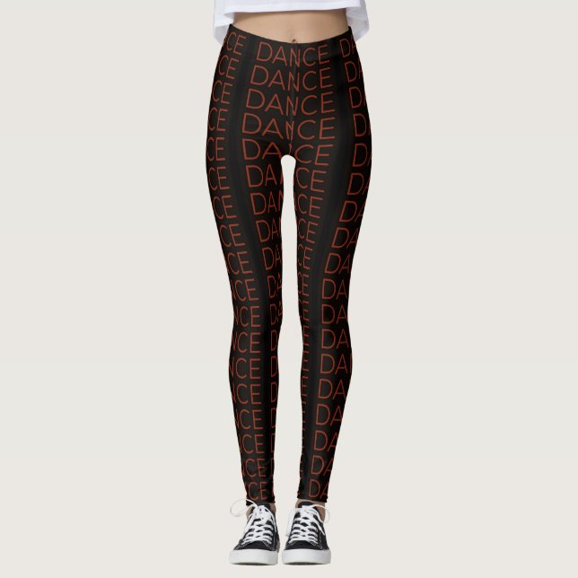 Leggings femeninas de danza (Anverso)