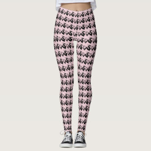 Leggings femeninas de dragón asiático