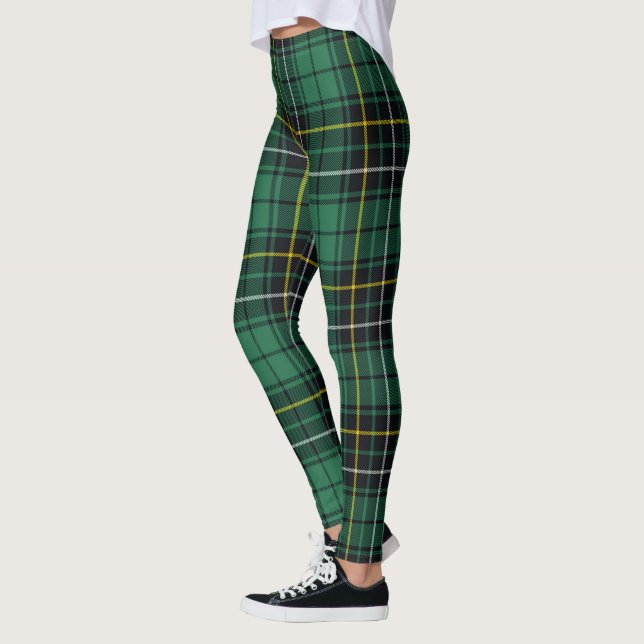 Leggings femeninas de Escocia MacAlpine Tartan (Izquierda)