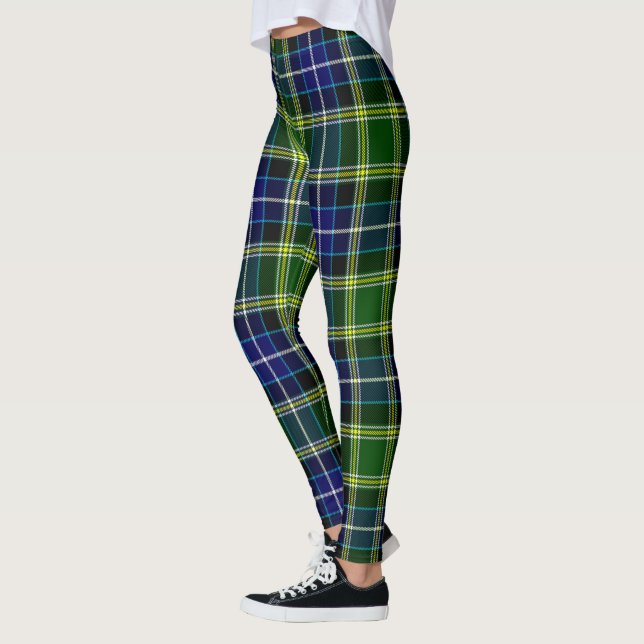 Leggings femeninas de Escocia MacKellar Tartan (Izquierda)