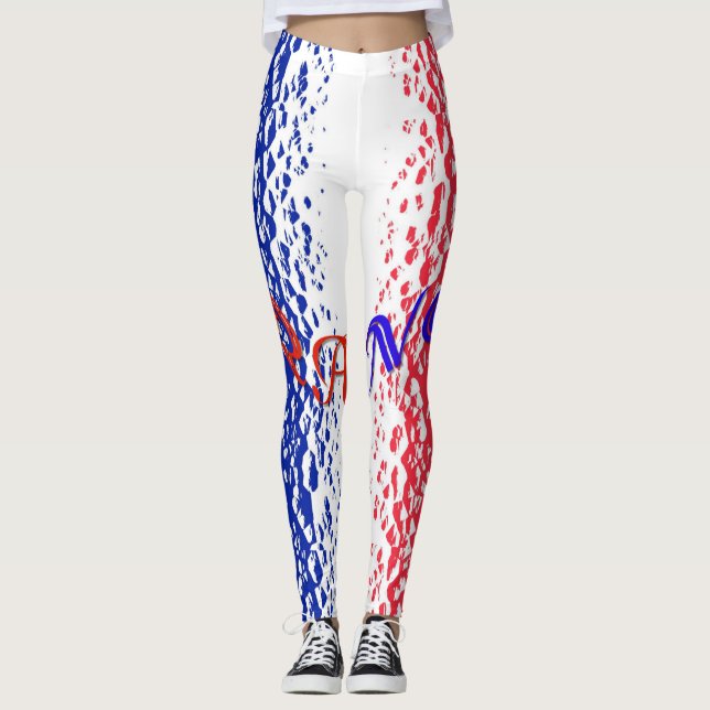Leggings femeninas de Francia (Anverso)