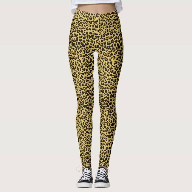 Leggings femeninas de Jaguar (Anverso)