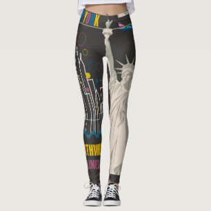 Leggings femeninas de Nueva York
