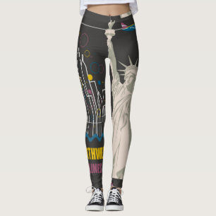 Leggings femeninas de Nueva York