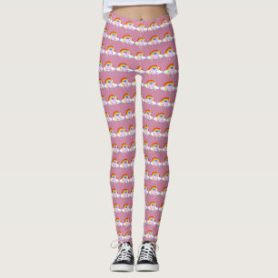 Leggings femeninas de Unicorn